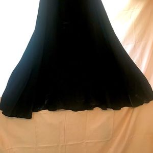 Black Evening Skirt